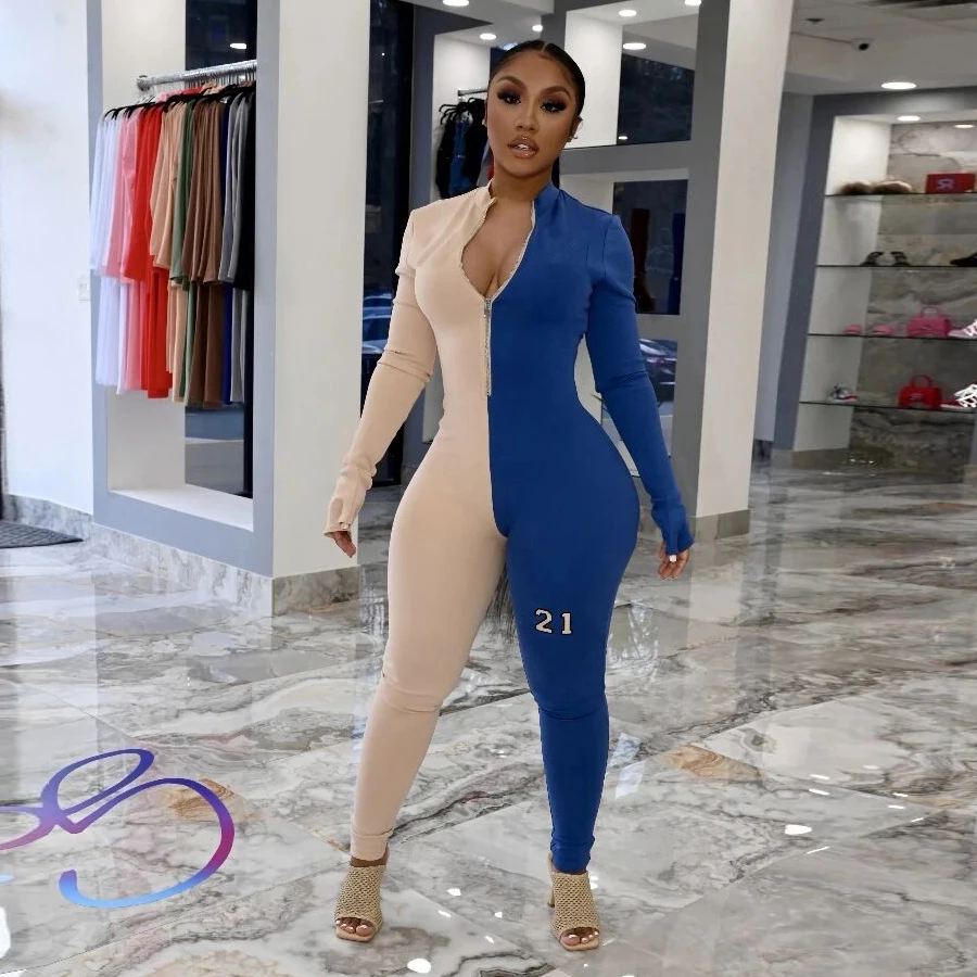 Nibber K21Q00589 2021 is the latest launch of a simple tight sports Patchwork jumpsuit women's fitness yoga training clothing
Nibber K21Q00589 2021 is the latest launch of a simple tight sports Patchwork jumpsuit women's fitness yoga training clothing