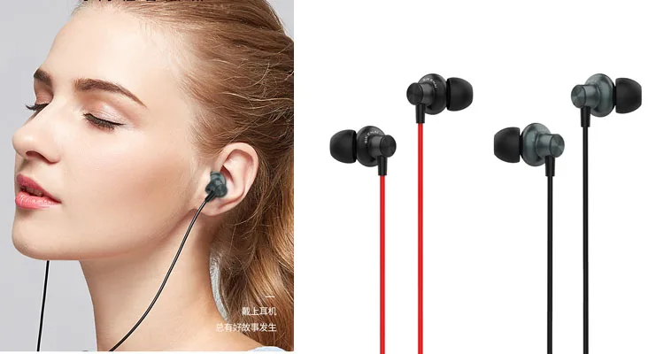 Metal Earbuds HD Sound Bass Earphone Premium in-Ear Wired Earphones with Remote & Mic - ANKUX.COM
