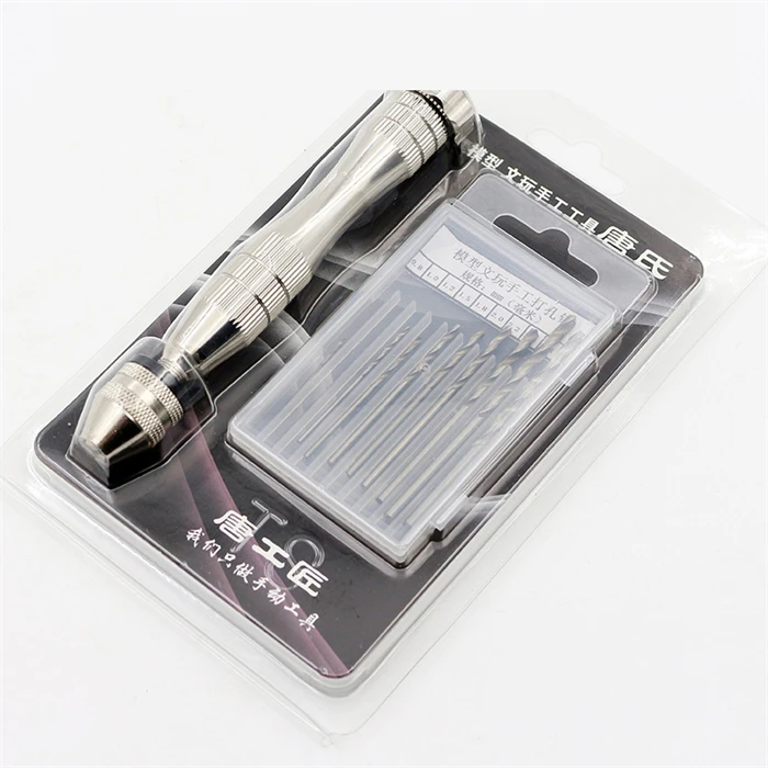 Portable Hot Hand Drilling Tools 0.8-3.0Mm Nuclear Carving Walnut Diamond Hole Rotary Aluminum Alloy Twist Drill Bit Set
Portable Hot Hand Drilling Tools 0.8-3.0Mm Nuclear Carving Walnut Diamond Hole Rotary Aluminum Alloy Twist Drill Bit Set