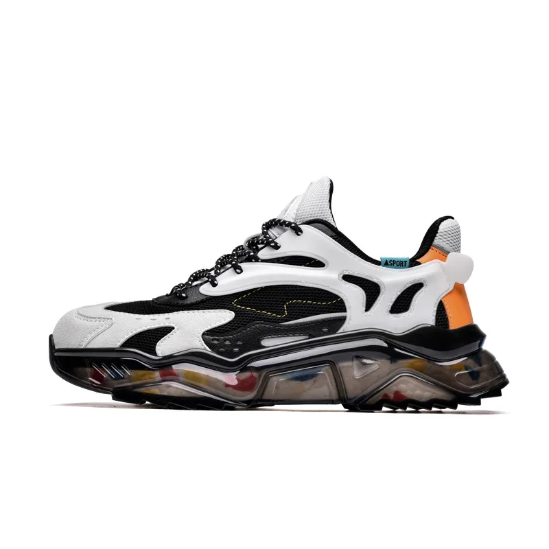 Spring and summer new men's fashion trend casual sports shoes, White black, black, black grey
Spring and summer new men's fashion trend casual sports shoes, White black, black, black grey