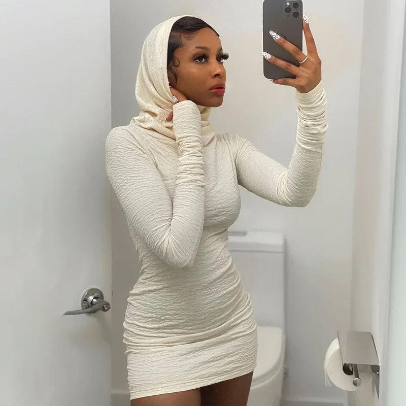 Fall Long Sleeve Sexy Party Mini Bodycon Skinny Hollow Out Dress Fashion Elegant Casual Short Mini Dresses Women Clothes, White
Fall Long Sleeve Sexy Party Mini Bodycon Skinny Hollow Out Dress Fashion Elegant Casual Short Mini Dresses Women Clothes, White