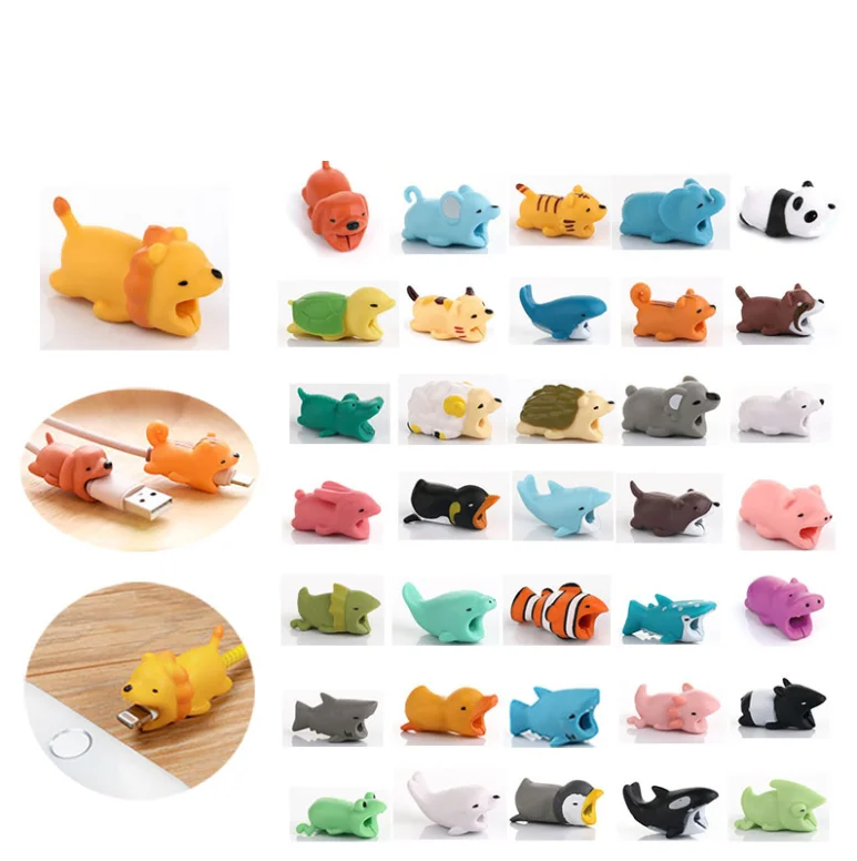 Universal 3D Cute Cable Bite Animal USB Charger Protector Phone Accessory Cable Bites Protector
Universal 3D Cute Cable Bite Animal USB Charger Protector Phone Accessory Cable Bites Protector