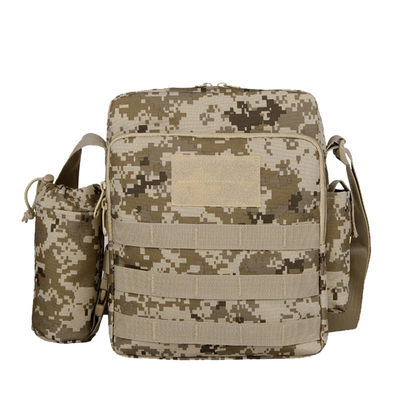 AMIQI Tactical Outdoor Military Shoulder Bag Wild Sport Comouflage Messenger Bag ith water bottle pouch side bag
AMIQI Tactical Outdoor Military Shoulder Bag Wild Sport Comouflage Messenger Bag ith water bottle pouch side bag
