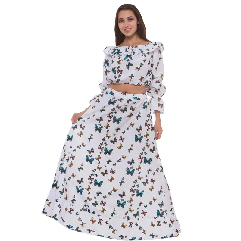 2020 new arrivals summer collection off shoulder women ruffles floral printed two pieces skirt sets for ladies
2020 new arrivals summer collection off shoulder women ruffles floral printed two pieces skirt sets for ladies