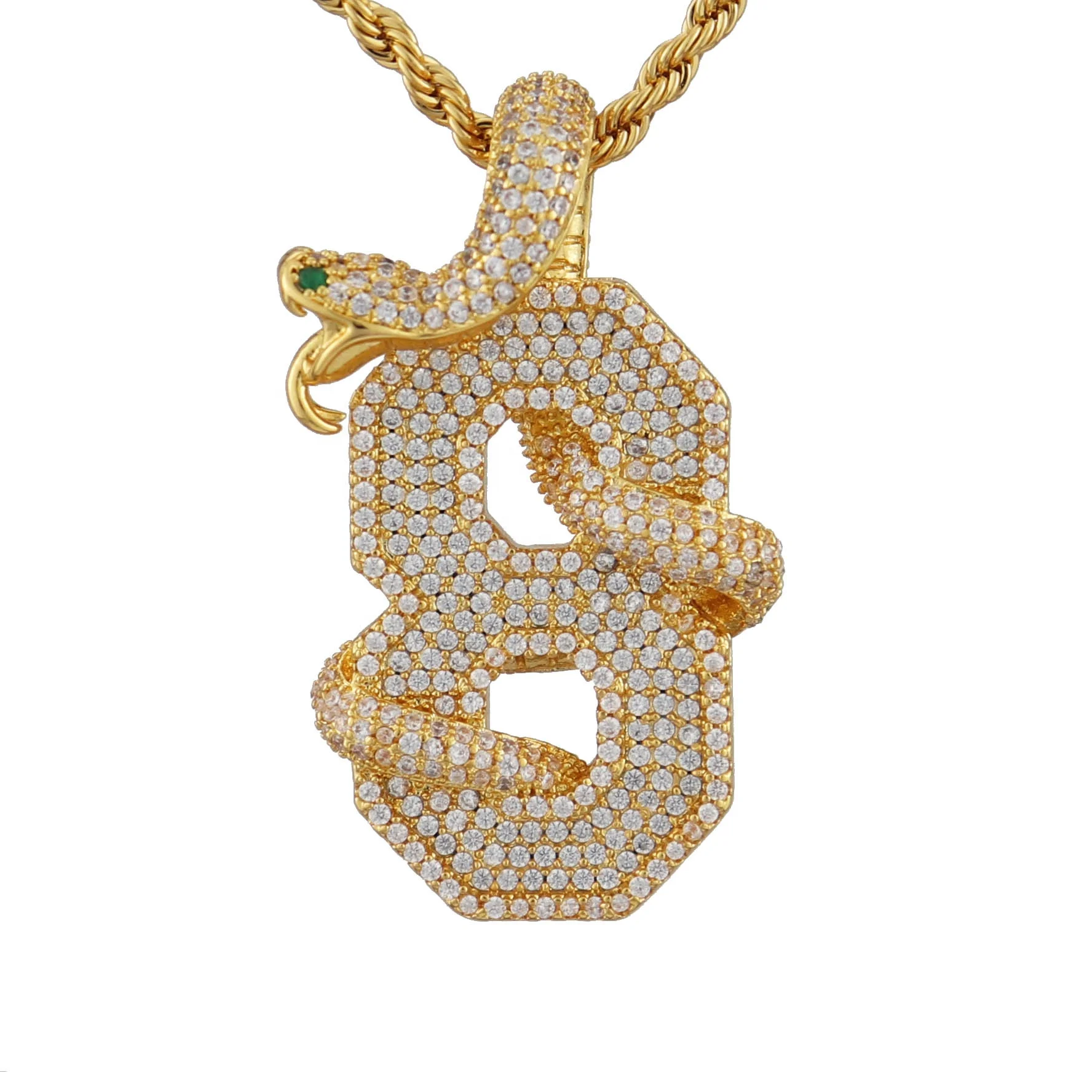 New Fashion jewellery snake around 8 cool Pendant Necklace jewelry gift Cubic Zirconia 18k gold plated fine jewelry set, White/gold
New Fashion jewellery snake around 8 cool Pendant Necklace jewelry gift Cubic Zirconia 18k gold plated fine jewelry set, White/gold