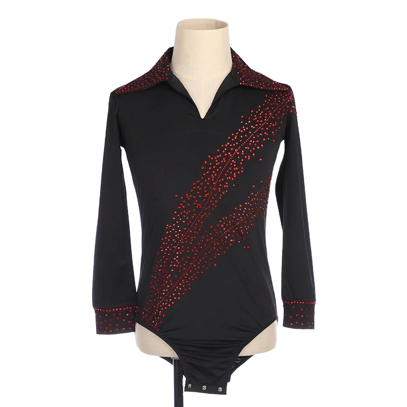 Liuhuo Latin Jazz Tango Samba Ballroom performance men's latin shirts Children Boys Dance Costumes
Liuhuo Latin Jazz Tango Samba Ballroom performance men's latin shirts Children Boys Dance Costumes