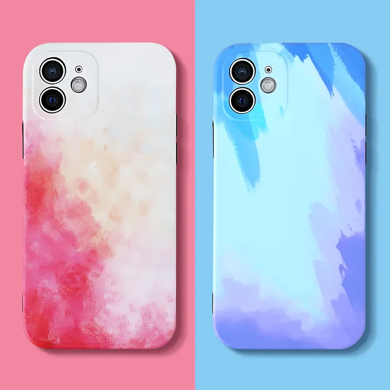 Wholesale Edge Printing Watercolor Designer TPU Phone Case for iPhone 11 12 Pro Max 360 Protection Phone Casing, 6 colors
Wholesale Edge Printing Watercolor Designer TPU Phone Case for iPhone 11 12 Pro Max 360 Protection Phone Casing, 6 colors