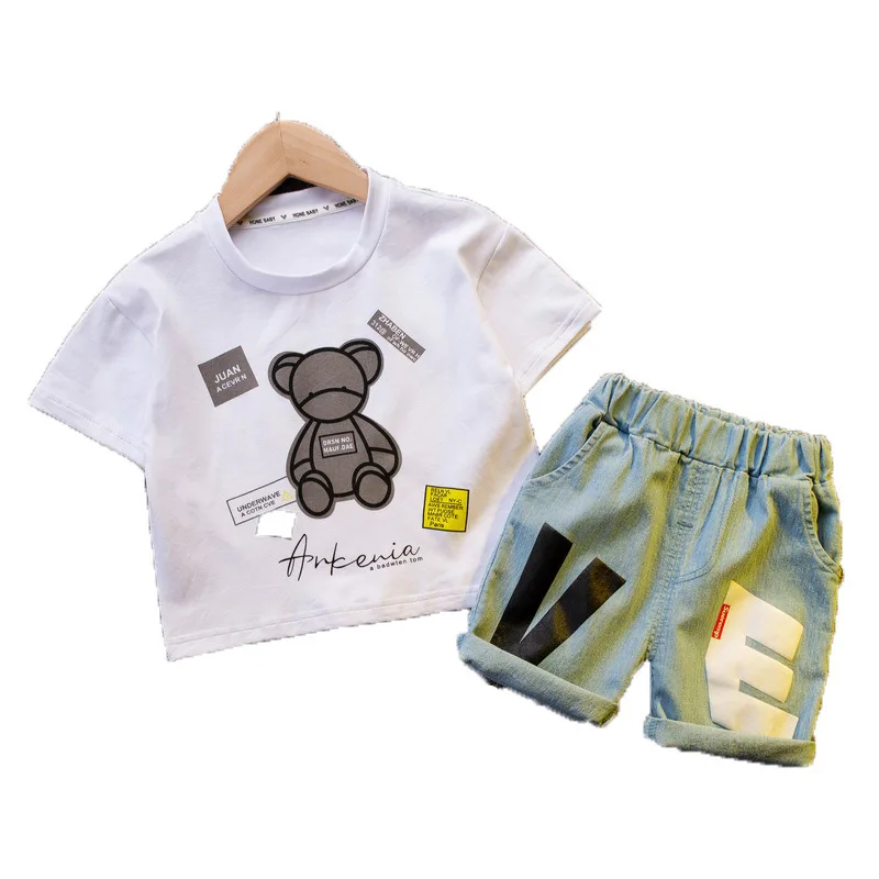 2021 Short Sleeve Kids Wear Clothing Cartoon full print pattern Boy's Clothing Sets Kids Two-piece casual sports shorts, White,black
2021 Short Sleeve Kids Wear Clothing Cartoon full print pattern Boy's Clothing Sets Kids Two-piece casual sports shorts, White,black