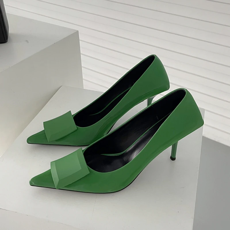 2022 New Arrival Fashion Green High Heels Pumps Pointed Toe Women Sexy stripper heels Ladies Stripper shoes
2022 New Arrival Fashion Green High Heels Pumps Pointed Toe Women Sexy stripper heels Ladies Stripper shoes