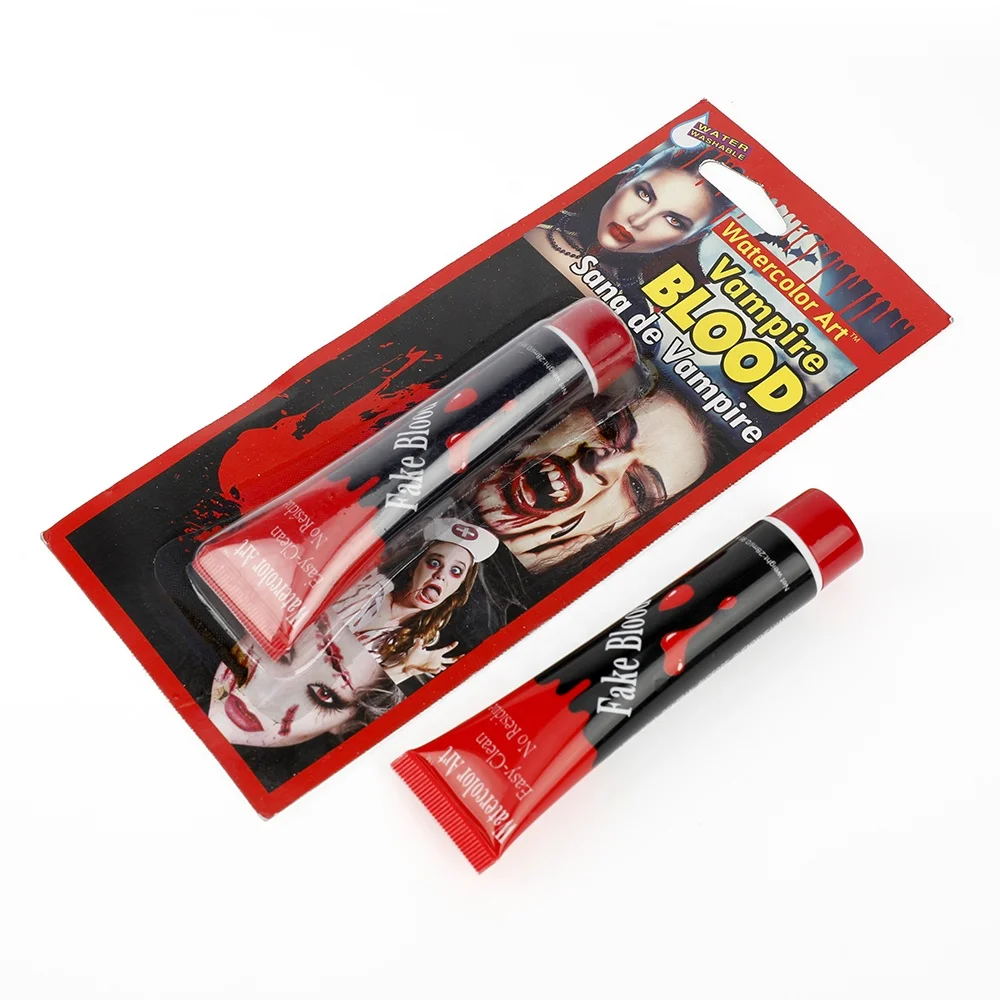 Pranks non-irritating skin face painting cosplay red false blood makeup painting watercolor art body art painting, 8 colors
Pranks non-irritating skin face painting cosplay red false blood makeup painting watercolor art body art painting, 8 colors