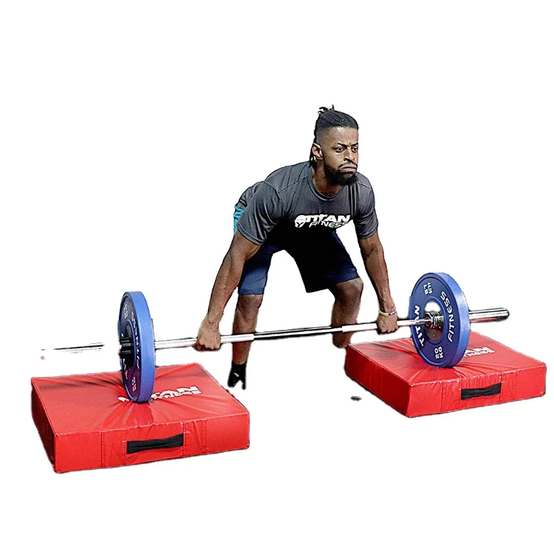 Wholesale landing pad soundproof weightlifting mat drop crash pad, Customized color
Wholesale landing pad soundproof weightlifting mat drop crash pad, Customized color