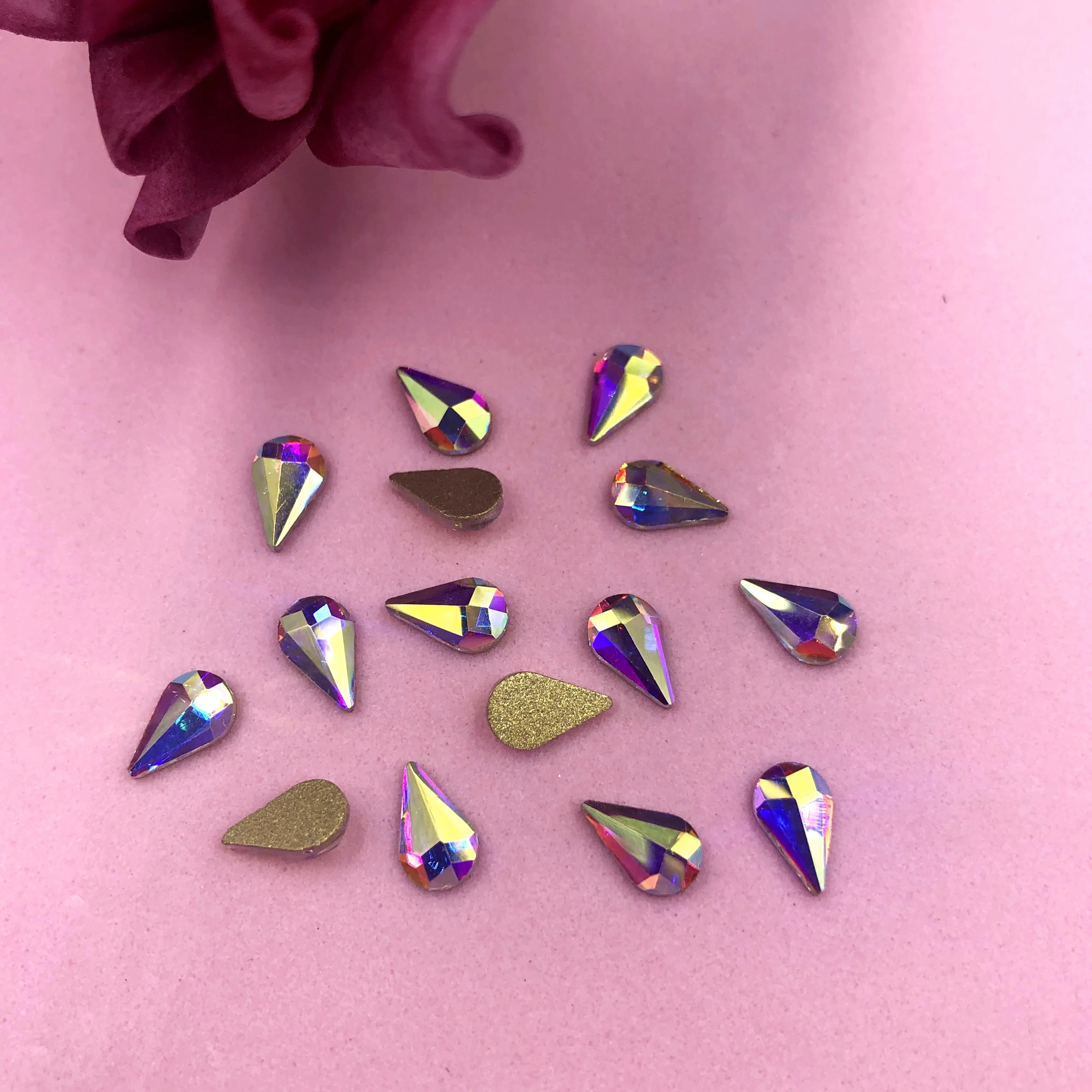 C&Y Wholesale Teardrop Shape Crystal 3D Rhinestone For Headbands Decoration Nail Art Crystals
C&Y Wholesale Teardrop Shape Crystal 3D Rhinestone For Headbands Decoration Nail Art Crystals