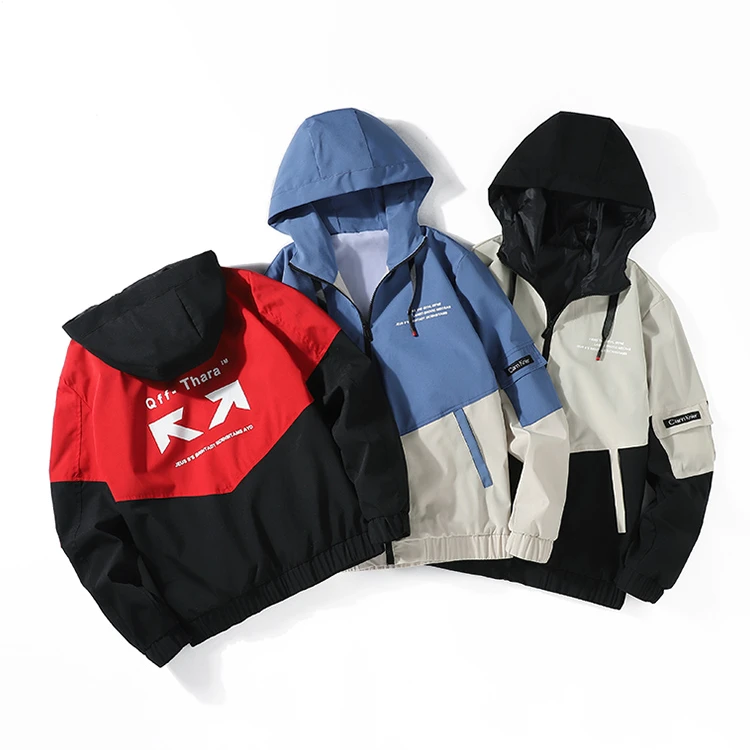 2021 New Autumn Men Fashion Casual Contrast Color Plus Size Hooded Coat Zipper Bomber Jacket Clothing
2021 New Autumn Men Fashion Casual Contrast Color Plus Size Hooded Coat Zipper Bomber Jacket Clothing