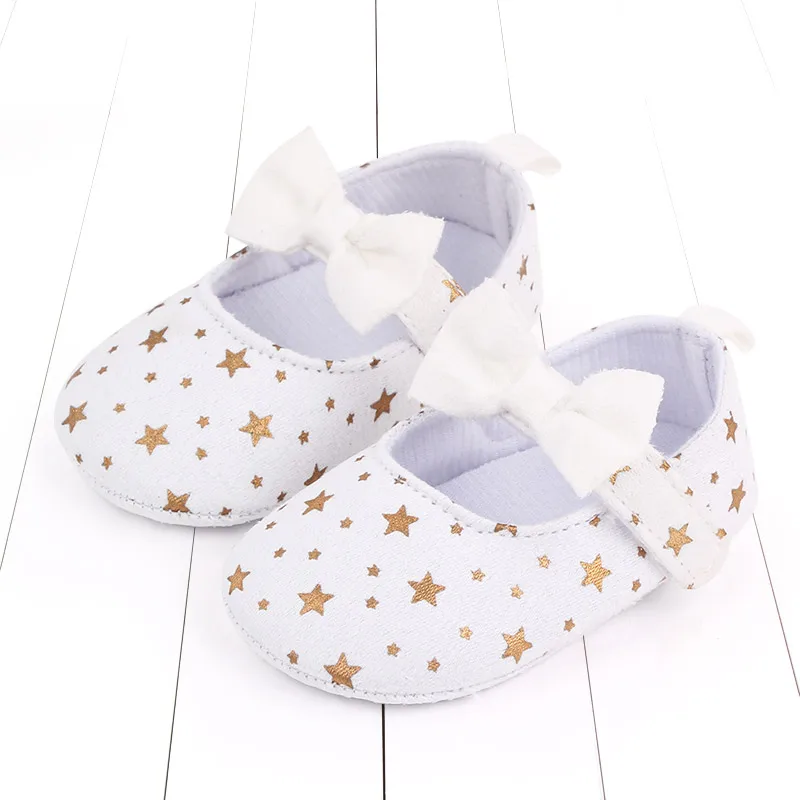 Spring&Autumn High Quality Soft Sole Princess Shoes Toddler Baby Girl Walking Shoes manufacture