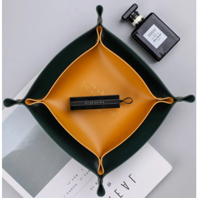 2021 Ready Stock Leather desktop storage box key storage tray cosmetics jewelry lipstick sundries Organizer, Customized color
2021 Ready Stock Leather desktop storage box key storage tray cosmetics jewelry lipstick sundries Organizer, Customized color