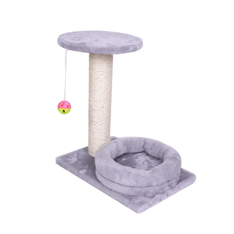 High Quality Funny Luxurious Sisal Scratch Post Cat Tree House Pet Cat Climbing Frame
High Quality Funny Luxurious Sisal Scratch Post Cat Tree House Pet Cat Climbing Frame