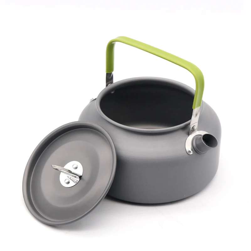 Outdoor Travel Camping Portable Cooking Food Water Coffee Pot Aluminum Kettle with Handle
Outdoor Travel Camping Portable Cooking Food Water Coffee Pot Aluminum Kettle with Handle