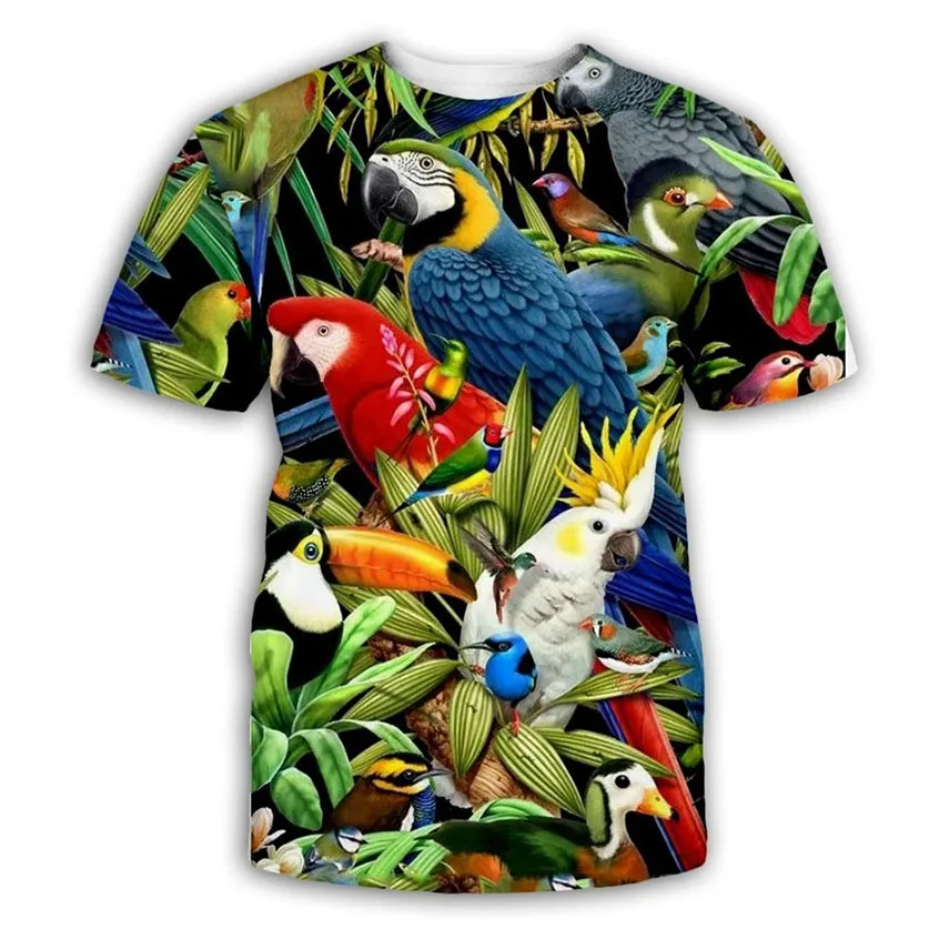 Wholesale Parrot Men Flower Tshirt Hip Hop Tee Brid 3D Print T-shirt Cool Men Women Clothing Casual Tops Sweatshirt Shirt
Wholesale Parrot Men Flower Tshirt Hip Hop Tee Brid 3D Print T-shirt Cool Men Women Clothing Casual Tops Sweatshirt Shirt