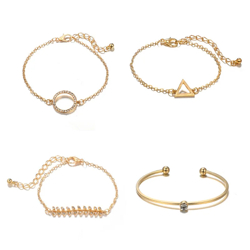 2021 best-selling multi-style bracelet Bohemian resort style bracelet women, Rose gold
2021 best-selling multi-style bracelet Bohemian resort style bracelet women, Rose gold