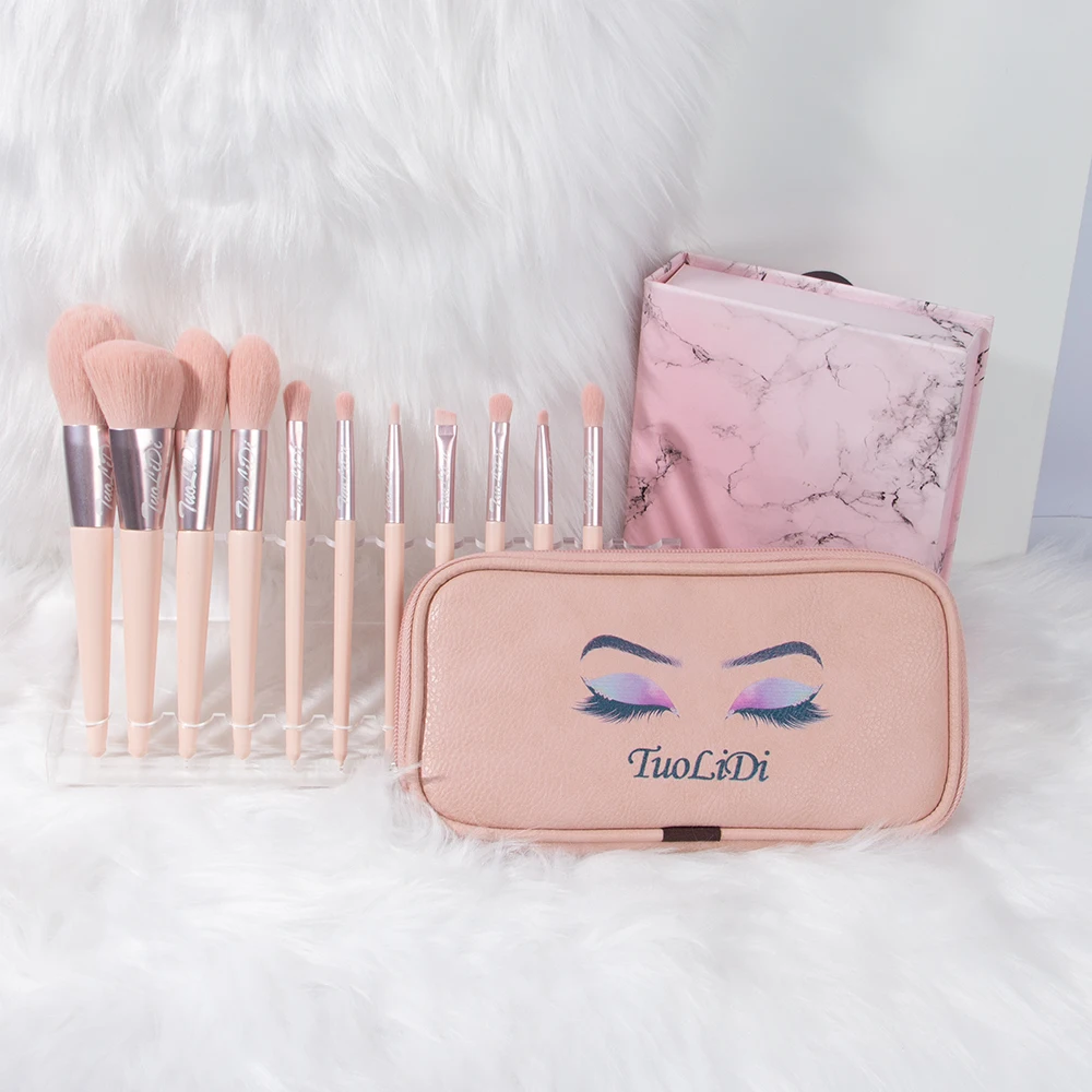 11/12pcs Metal Box Custom Logo Luxury Synthetic Hair Gold Blush Eyebrow Makeup Brush Set For MAC
11/12pcs Metal Box Custom Logo Luxury Synthetic Hair Gold Blush Eyebrow Makeup Brush Set For MAC