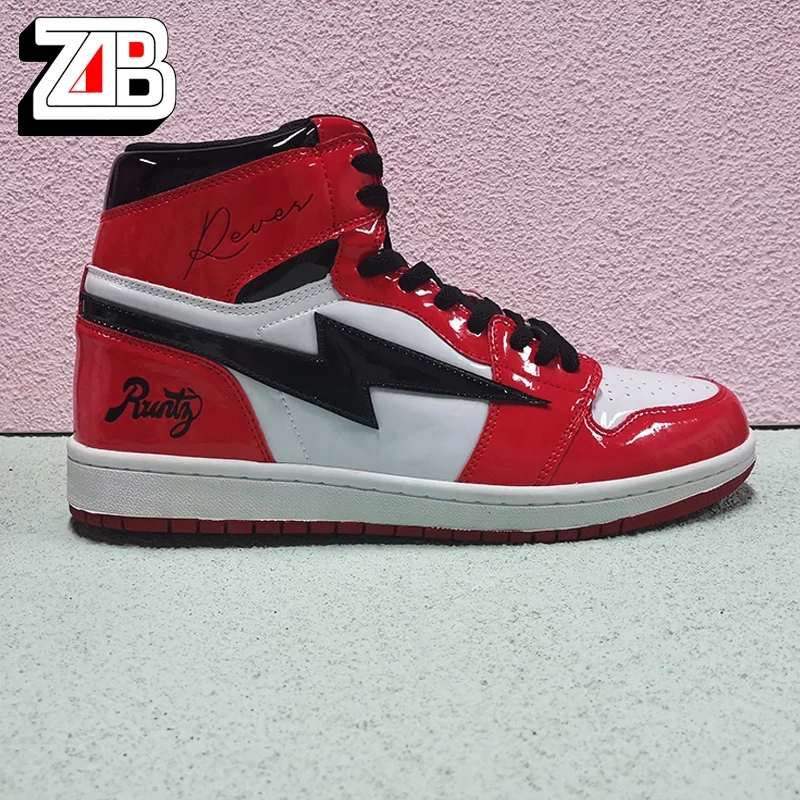 Hot High Quality New wholesale custom leather material rubber bottom high-top basketball shoes
Hot High Quality New wholesale custom leather material rubber bottom high-top basketball shoes