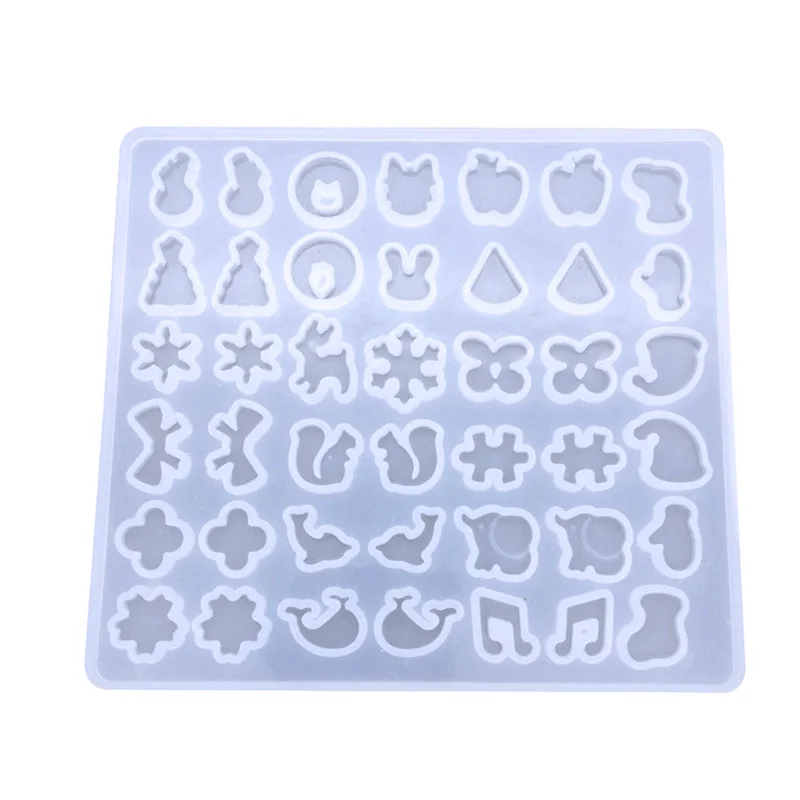 Gloat diy crystal drop glue ear stud mould with a whole plate of silica gel handmade mirror pendant ornaments, White
Gloat diy crystal drop glue ear stud mould with a whole plate of silica gel handmade mirror pendant ornaments, White