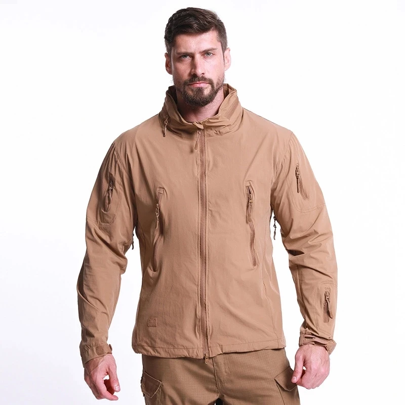 Customized Breathable Outdoor Waterproof Windproof Softshell Jacket Sports Jacket Coat for men, Customized color
Customized Breathable Outdoor Waterproof Windproof Softshell Jacket Sports Jacket Coat for men, Customized color