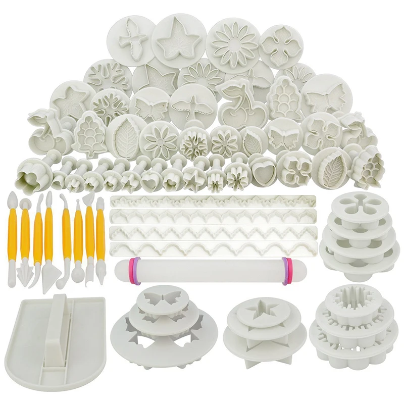 Baking accessories plastic miniatures wedding decoration cake tool mold set for fondant decorate
Baking accessories plastic miniatures wedding decoration cake tool mold set for fondant decorate