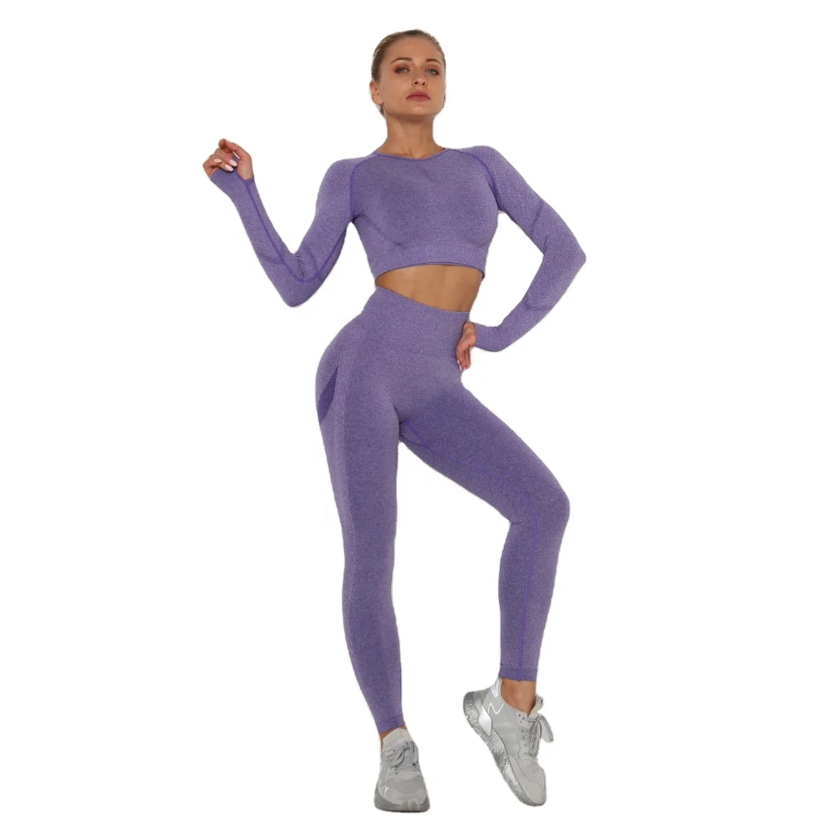 In Stock Custom Women 2 Piece Workout Outfits Sports Bra Seamless Leggings Fitness Gym Activewear yoga set, Blue
In Stock Custom Women 2 Piece Workout Outfits Sports Bra Seamless Leggings Fitness Gym Activewear yoga set, Blue