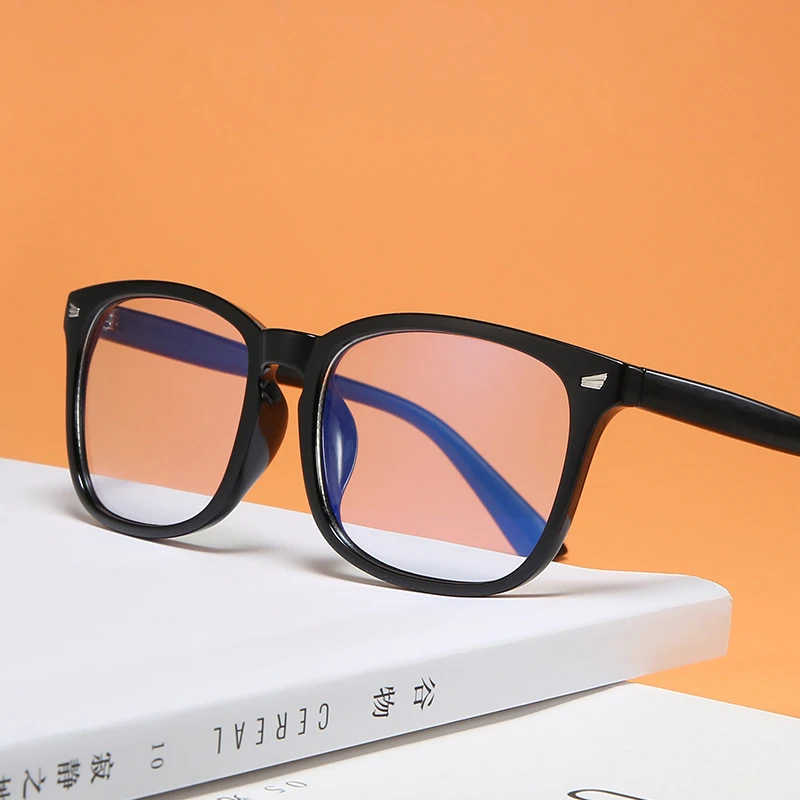 Female square frame Anti blue lens women flat lens retro eyeglass frame blue light blocking computer glasses
Female square frame Anti blue lens women flat lens retro eyeglass frame blue light blocking computer glasses