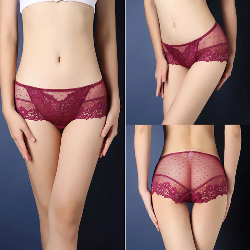 Summer High Waist Hollow Out Lace Panties Breathable Transparent Women Underwear Panties For Ladies
Summer High Waist Hollow Out Lace Panties Breathable Transparent Women Underwear Panties For Ladies