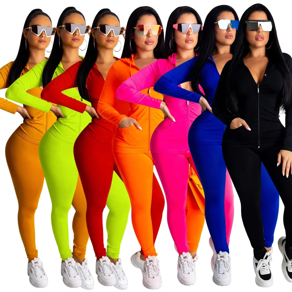 NK6303 Hot sale plus size fall women outfit hoodie and jogger set solid long sleeve custom logo tracksuit
NK6303 Hot sale plus size fall women outfit hoodie and jogger set solid long sleeve custom logo tracksuit