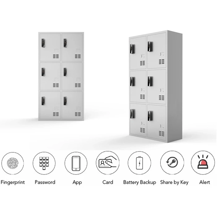 Safety Automatic Remote Public/Wardrobe Storage Cabinet Cable Lock - ANKUX.COM