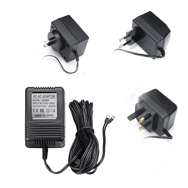 US/UK/EU/AU Plug 18V 500mah AC 110V-240V Wifi Video Doorbell 5M Cable Power Adapter For EKEN V5 doorbell camera, Black
US/UK/EU/AU Plug 18V 500mah AC 110V-240V Wifi Video Doorbell 5M Cable Power Adapter For EKEN V5 doorbell camera, Black