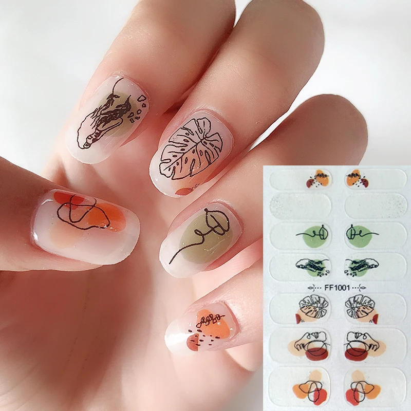 Beauty Hot Sale Custom Polish Sticker Supplier High Quality Gel Full Wraps DIY Art Decals Professional 100% Real
Beauty Hot Sale Custom Polish Sticker Supplier High Quality Gel Full Wraps DIY Art Decals Professional 100% Real