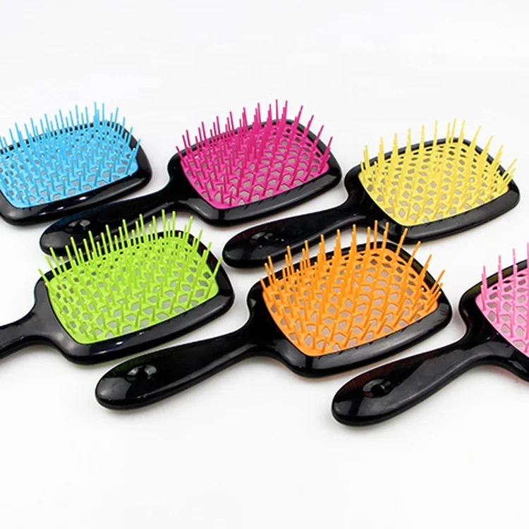 2021 New Style Hollow Out Comb Custom Logo Black Detangling Hair Brush Comb For Women
2021 New Style Hollow Out Comb Custom Logo Black Detangling Hair Brush Comb For Women
