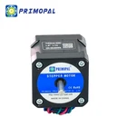 42.3X42.3mm高品質 1.2Deg 34-48 ミリメートル 3 相NEMA17 ハイブリッドステッピングモーターため 3Dプリンタ