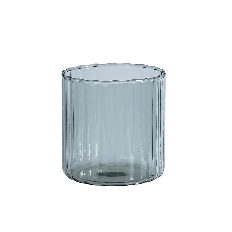 UCHOME ins hot and cold resistant glass cup home office coffee milk striped glass cup
UCHOME ins hot and cold resistant glass cup home office coffee milk striped glass cup