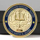 Factory Quality Custom Gold Metal 3D Commemorative Challenge Coin for Souvenir