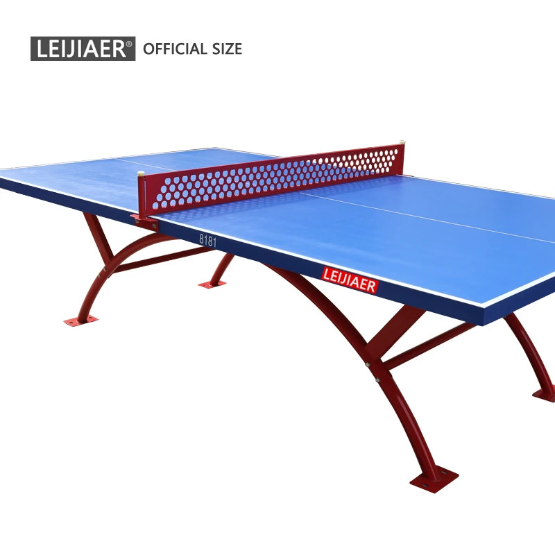 Leijiaer table tennis table waterproof SMC board outdoor training PingPong Tables in adult standard A8181
Leijiaer table tennis table waterproof SMC board outdoor training PingPong Tables in adult standard A8181