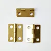 200PCS/PACK 18x15mm Small wholesale antique bronze brass Metal Hinges for Wooden Plated jewellery Craft Gift Box Fix