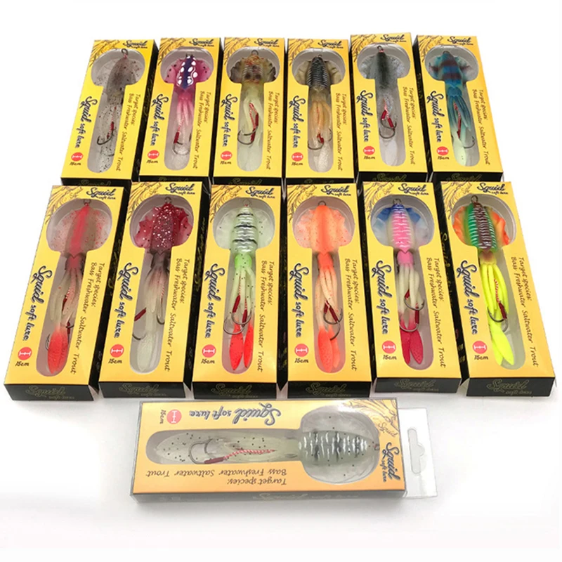 Fishing Lures Silicone Soft Squid Tackle Tungsten Fish Lead Head Fluorescent Assist Hook 60g
Fishing Lures Silicone Soft Squid Tackle Tungsten Fish Lead Head Fluorescent Assist Hook 60g