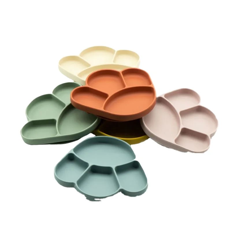 Plates Suction Wooden Reusable New Children's Tableware Feeding Set Baby Food Grade Silicone Plate
Plates Suction Wooden Reusable New Children's Tableware Feeding Set Baby Food Grade Silicone Plate