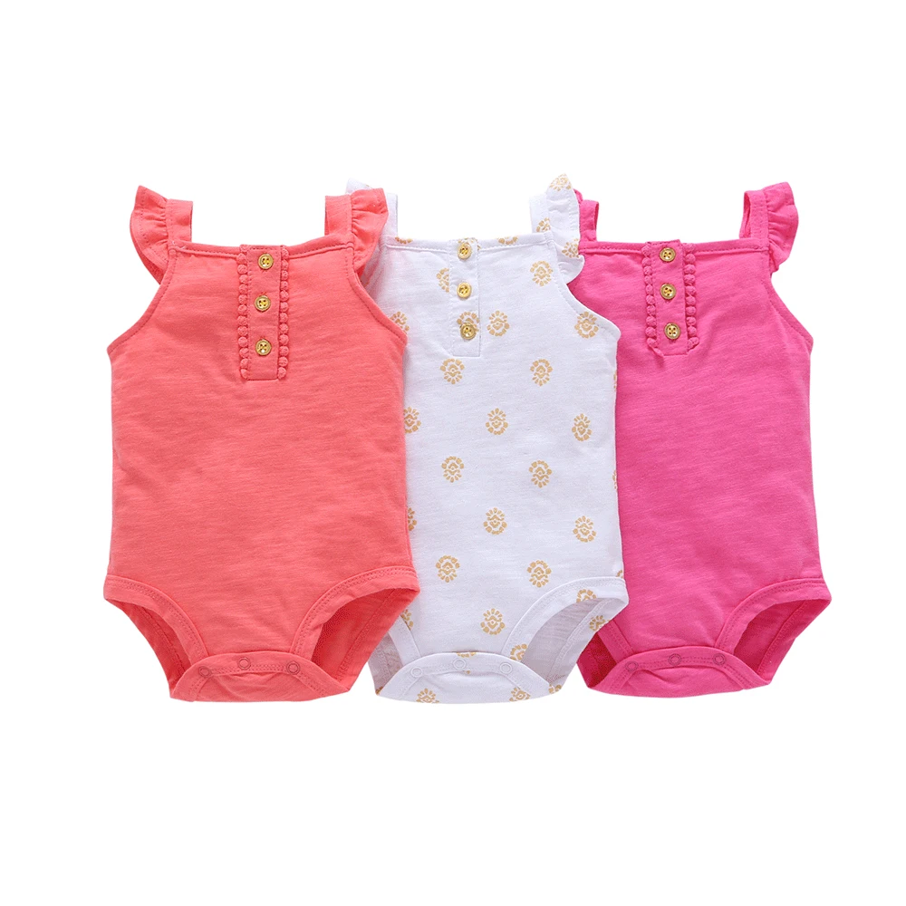 Wholesale Cotton Sleeveless Baby Girls Infant Jumpsuit Triangle Rompers Newborn Kids Summer Clothing
Wholesale Cotton Sleeveless Baby Girls Infant Jumpsuit Triangle Rompers Newborn Kids Summer Clothing