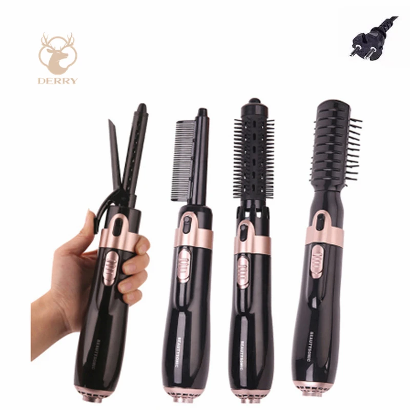 Deery 2022 New 4 In 1 Custom Straightener Electric Dryer Detangling Bling Hair Brush Comb
Deery 2022 New 4 In 1 Custom Straightener Electric Dryer Detangling Bling Hair Brush Comb