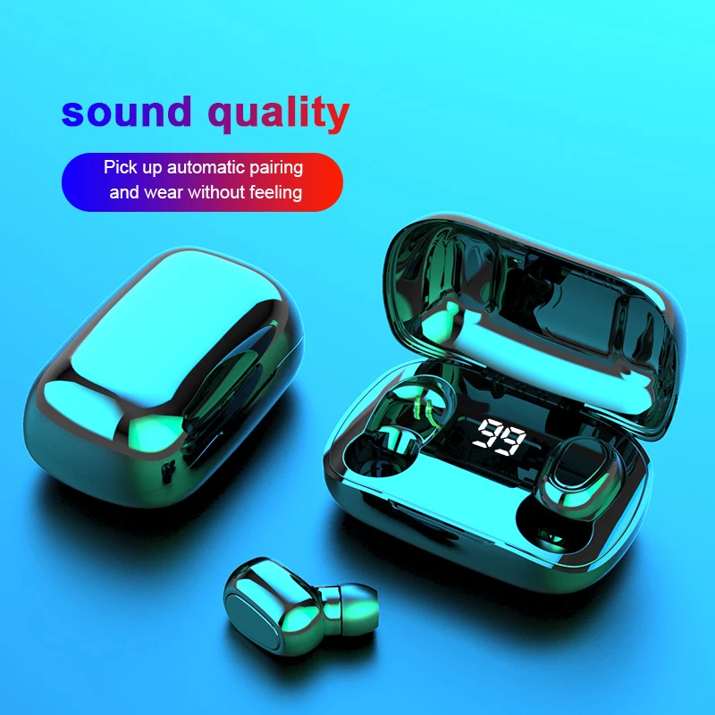 L21 TWS Pro Hifi Stereo Waterproof Sport Headphone Oem True Earphone Tws Wireless Earbuds
L21 TWS Pro Hifi Stereo Waterproof Sport Headphone Oem True Earphone Tws Wireless Earbuds