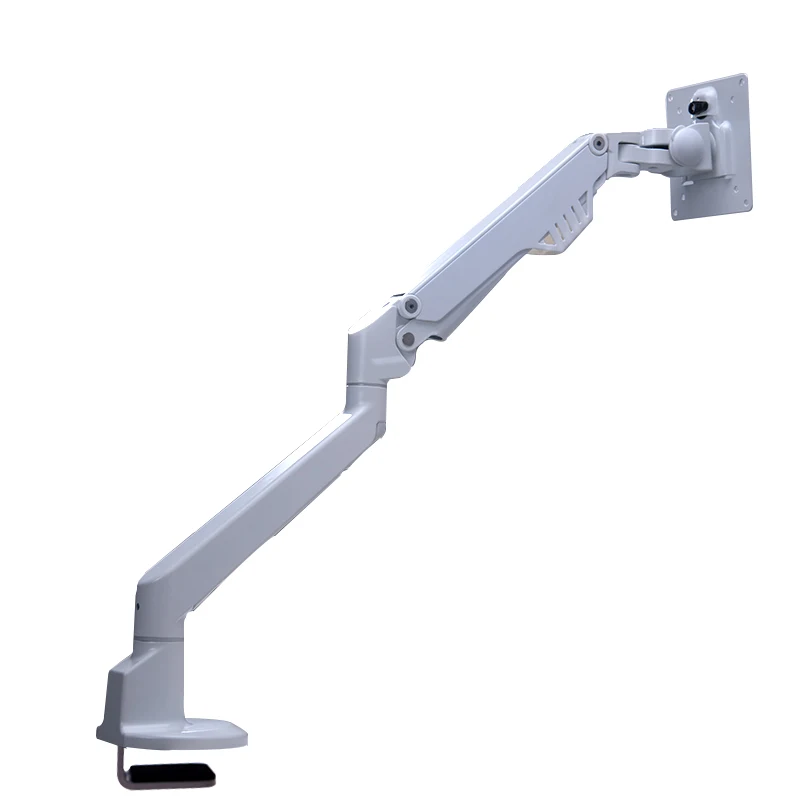 Ameely Single Monitor arm Wholesale Foldable Adjustable with gas spring Aluminum alloy desk sway Single Monitor Arm, White
Ameely Single Monitor arm Wholesale Foldable Adjustable with gas spring Aluminum alloy desk sway Single Monitor Arm, White