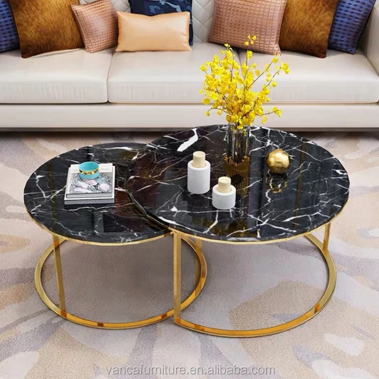 modern round marble glass top gold metal leg stainless steel base coffee table sets
modern round marble glass top gold metal leg stainless steel base coffee table sets