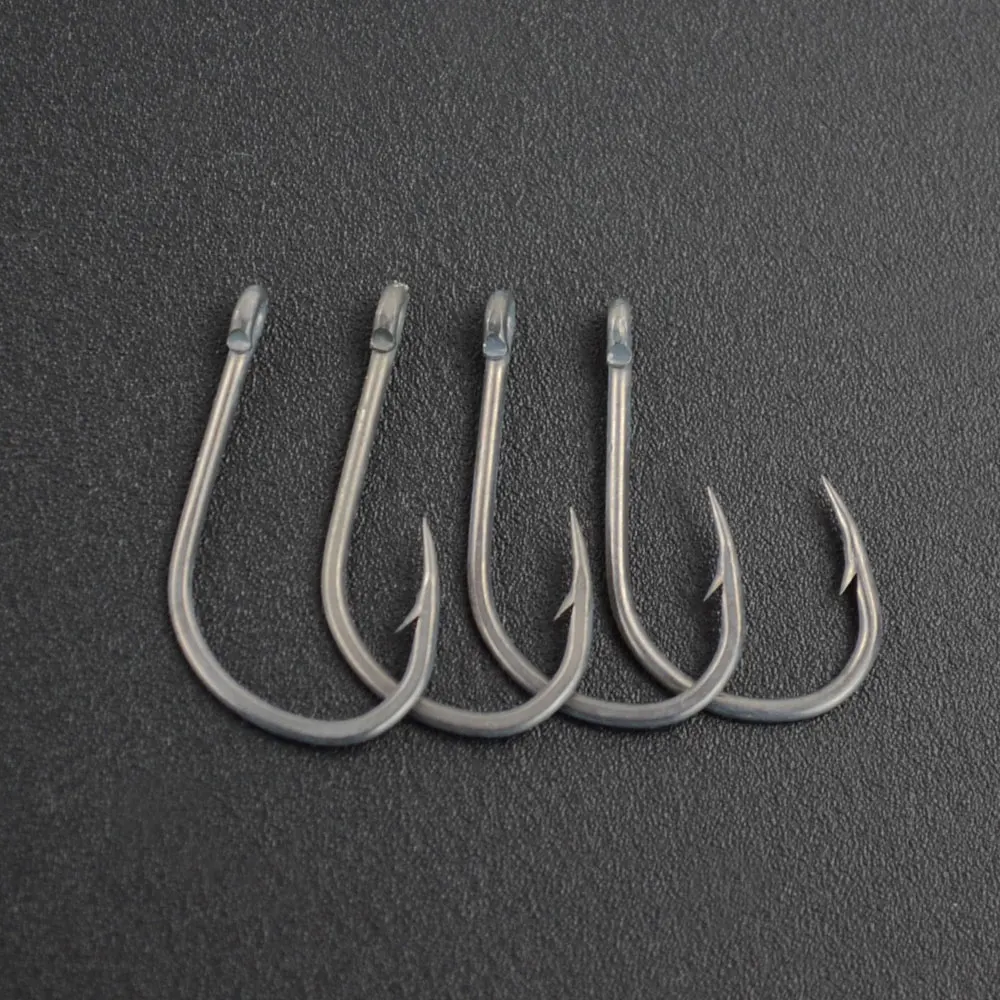 Hirisi High Carbon Coating Stainless Steel Barbed hooks Carp Fishing Hooks Pack with Retail Original Box 8001
Hirisi High Carbon Coating Stainless Steel Barbed hooks Carp Fishing Hooks Pack with Retail Original Box 8001