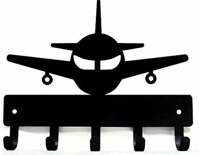 Yinfa Factory Quality Brand new Decor Metal Wall Art Craft Airplane Key Rack Hanger 6 Inch Black TY2025
Yinfa Factory Quality Brand new Decor Metal Wall Art Craft Airplane Key Rack Hanger 6 Inch Black TY2025